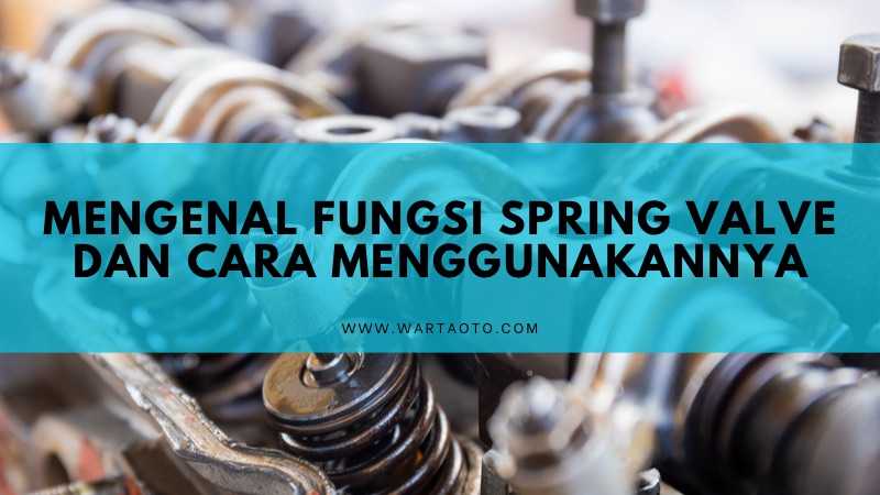 Mengenal Fungsi Spring Valve Dan Cara Menggunakannya