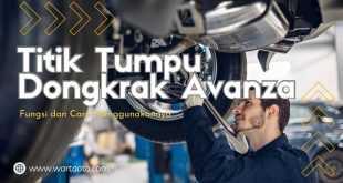 Titik Tumpu Dongkrak Avanza